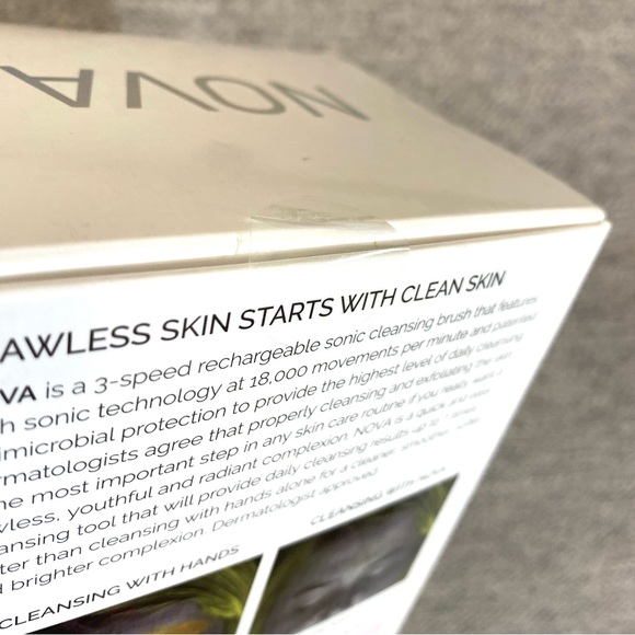NOVA antimicrobial cleansing brush for face, NEW in box! - Picture 9 of 13